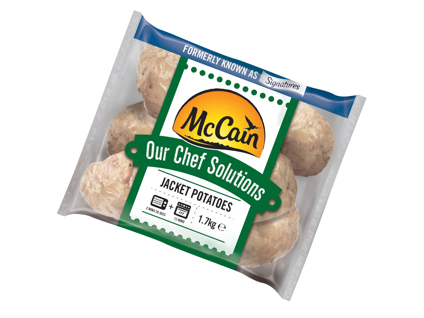 MCCAIN JACKET POTATOES Bakery and Patisserie Products