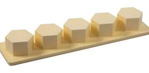 DEMOUL.GATEAU.HEXAGO PLAS 40X10