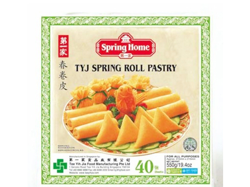 Tyj Spring Roll Pastry Sheet