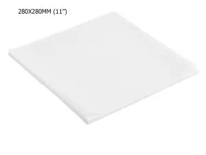 SILICONISED BAKING PAPER 280X280 MM (11")