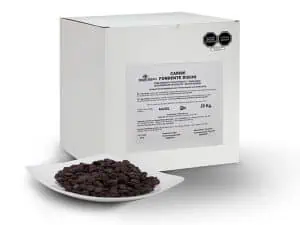 CARIBE DARK CHOCOLATE COATING DISCS 20KG