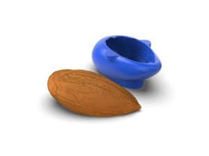 1 PC REALISTIC ALMOND MOLD