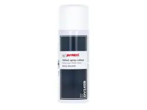 400 ML VELVET SPRAY COLOUR BLACK  PAVONI