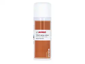 400 ML VELVET SPRAY COLOUR LIGHT BROWN PAVONI