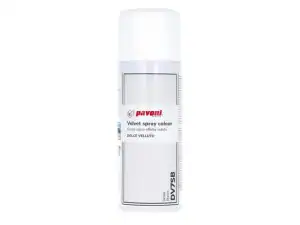 400 ML VELVET SPRAY COLOUR WHITE PAVONI