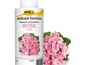 125 ML CONCENTRATED FLAVOR ROSE WATER "Mallard Ferriere"