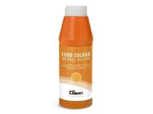 1L ORANGE YELLOW COLOURING LIQUID DAWN