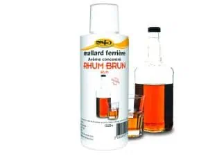 125 ML CONCENTRATED FLAVOR RUM FREE ALCOHOL "Mallard Ferriere"