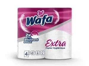 40 ROLLS 3 PLY WAFA TOILET PAPER 165 SHEETS