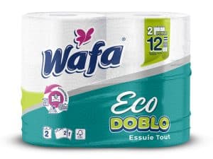 WAFA KITCHEN TOWELS DOBLO ECO 02 ROLLS (2Ply)