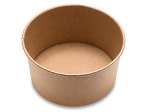 300 PCS BROWN SALAD BOWL 1300 ML/46 oz/ 185 mm DIAMETER