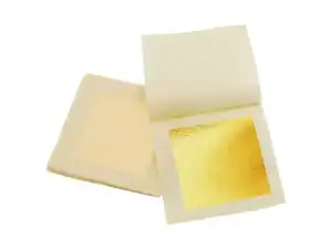 EDIBLE GOLD SHEET 23K 5 SHEETS 80X80MM SILIKOMART