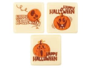 SQUARE HAPPY HALLOWEEN 3 CM